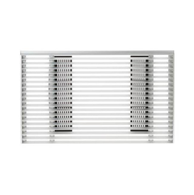 GE Appliances - Architectural Louvered Ext Grille-J Series - White
