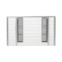 GE Appliances - Architectural Louvered Ext Grille-J Series - White