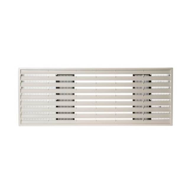 GE Appliances - Zoneline Architectural Rear Grille - Beige - Black