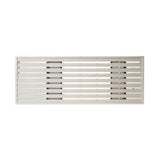 GE Appliances - Zoneline Architectural Rear Grille - Beige - Black