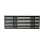 GE Appliances - Zoneline Architectural Rear Grille - Dark Brown