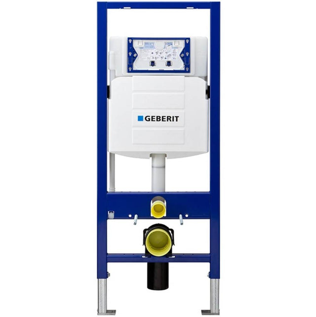 Geberit - Geberit Duofix element for wall-hung WC, 120 cm, with Sigma concealed cistern 12 cm, 4.8 / 3 liters