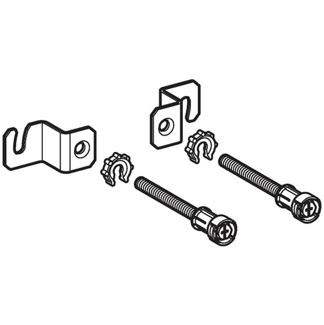 Set of wall anchors for single installation, for Geberit Duofix element for wall-hung WC, with Sigma concealed cistern 8 cm (2 pc.)