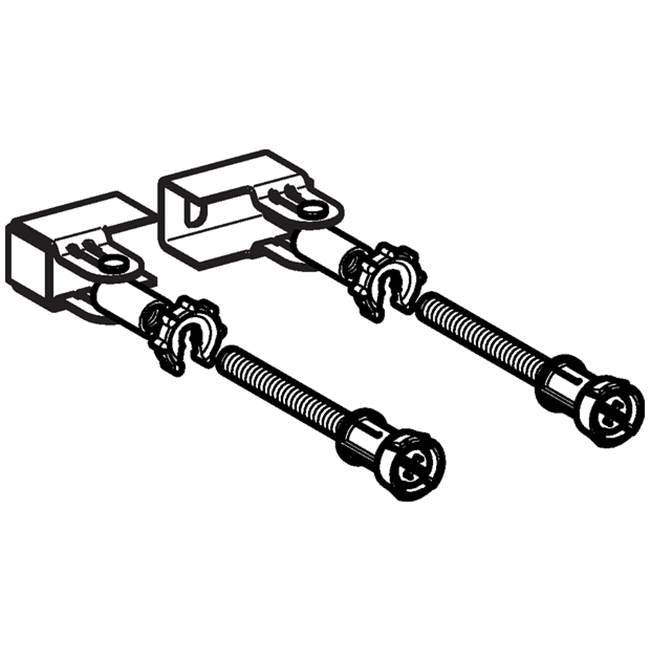 Geberit Duofix set of wall anchors for single installation, corner construction (2 pc.)