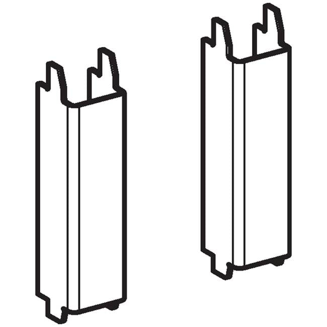 Geberit set of support brackets for WC ceramic appliances with small contact surfaces (2 pc.)