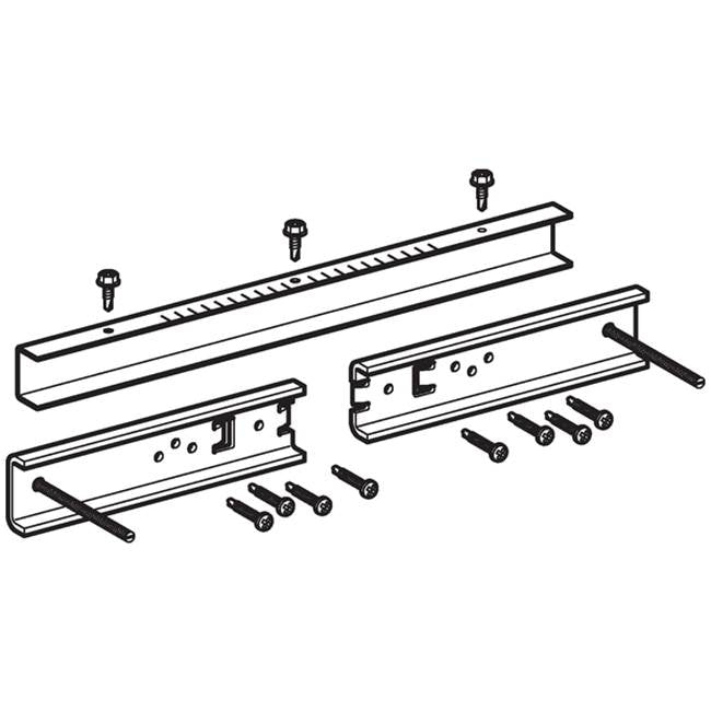 Geberit Duofix fastening for washbasins with fastening distance 38-58 cm