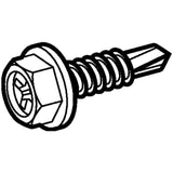 Geberit Duofix hexagon head setscrew with crosshead, self-cutting