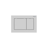 Geberit - Omega30 Actuator Plate For Dual Flush White Matte Coated, Easy- To-Clean Coated, White - White Matte With White