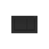 Geberit - Omega30 Actuator Plate For Dual Flush Black, Matte Black - Black With Matte Black