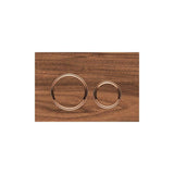 Geberit - Geberit actuator plate Sigma21 for dual flush, metal colour red gold: red gold, black walnut - Red Gold, Black Walnut