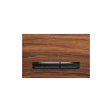 Geberit - Geberit actuator plate Sigma50 for dual flush, metal colour black chrome: black chrome, black walnut - Black Chrome, Black Walnut