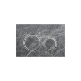 Geberit - Geberit actuator plate Sigma21 for dual flush, metal colour chrome-plated: chrome-plated, dark rock - Chrome Plated, Dark Rock