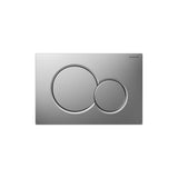 Geberit - Geberit actuator plate Sigma01 for dual flush: matt chrome-coated, easy-to-clean coated - Matt Chrome Coated