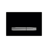Geberit - Geberit actuator plate Sigma50, for dual flush: jet black RAL 9005 - Black