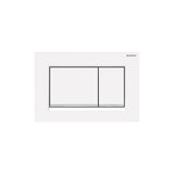 Geberit - Geberit actuator plate Sigma30 for dual flush: white matt coated, easy-to-clean coated, white - White Matt Coated, White