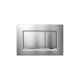 Geberit - Geberit actuator plate Sigma30 for dual flush: matt chrome-coated, easy-to-clean coated, bright chrome-plated