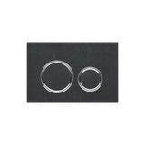Geberit - Geberit actuator plate Sigma21 for dual flush: Mustang slate, bright chrome-plated
