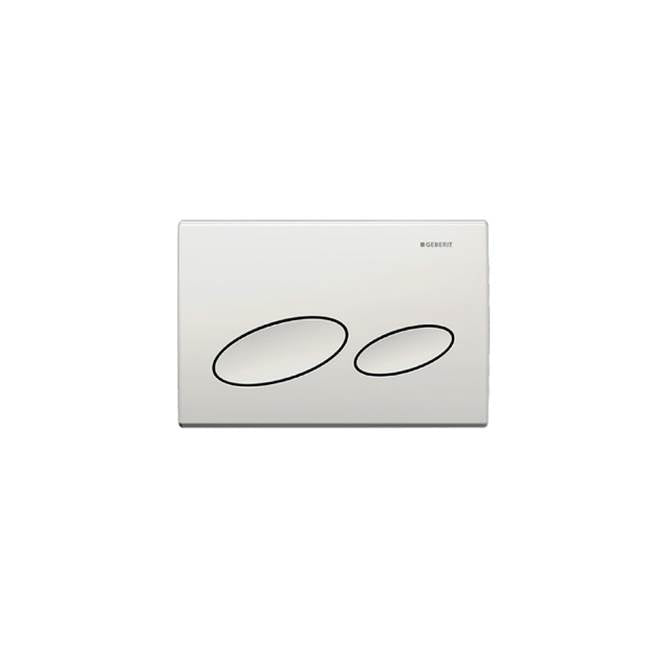 Geberit - Geberit actuator plate Kappa20 for dual flush: white alpine