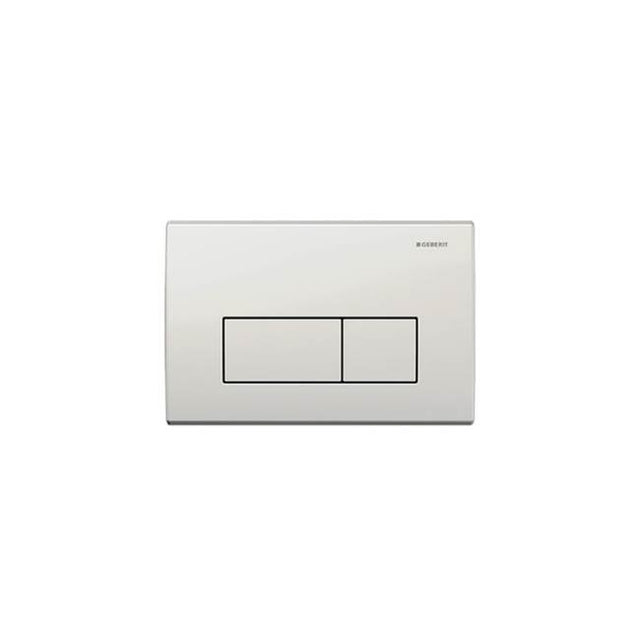 Geberit - Geberit actuator plate Kappa50 for dual flush: white alpine - White