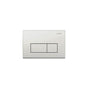 Geberit - Geberit actuator plate Kappa50 for dual flush: white alpine - White