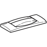 Geberit actuator plate 300T for stop-and-go flush: white alpine