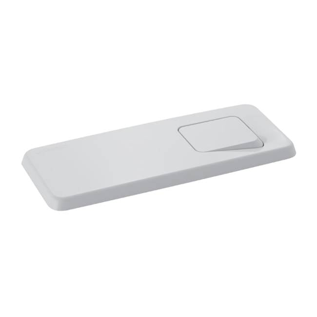 Geberit - Geberit actuator plate Topline for stop-and-go flush: white alpine