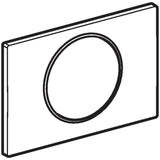 Sigma10 Actuator Plate For Stop-And-Go Flush White / Matte