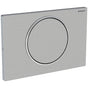 Geberit - Geberit actuator plate Sigma10 for stop-and-go flush, screwable: stainless steel brushed/polished/brushed - Stainless Steel