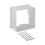 Geberit - Protection box for service opening, Geberit urinal flush control