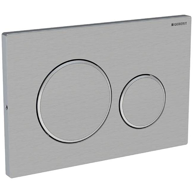 Geberit - Geberit actuator plate Sigma20 for dual flush, screwable: PVD brushed nickel