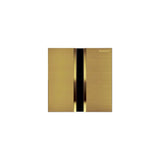 Geberit - Geberit urinal flush control with electronic flush actuation, mains operation, cover plate type 50: brass / brushed, easy-to-clean coated - Brass, Brushed,