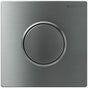 Geberit - Geberit urinal flush control with pneumatic flush actuation, actuator plate type 10: stainless steel brushed/polished/brushed - Stainless Steel