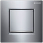 Geberit - Geberit urinal flush control with pneumatic flush actuation, actuator plate type 30: bright chrome / matt chrome / bright chrome