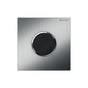 Geberit - Geberit urinal flush control with electronic flush actuation, battery operation, cover plate type 10: stainless steel brushed/polished/brushed - Stainless Steel
