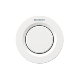 Geberit - Geberit remote flush actuation type 01, pneumatic, for single flush, for Sigma concealed cistern 8 cm, concealed actuator: white alpine