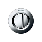 Geberit - Geberit remote flush actuation type 01, pneumatic, for dual flush, concealed actuator: bright chrome-plated