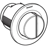 Geberit remote flush actuation type 01, pneumatic, for dual flush, for Sigma concealed cistern 8 cm, concealed actuator, protruding: white alpine