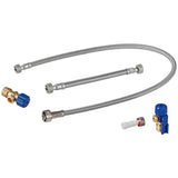 Geberit - Bottom water supply connection set for Geberit Monolith sanitary module for WC, 101 cm