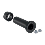 Geberit - Geberit straight connector set for wall-hung WC: black
