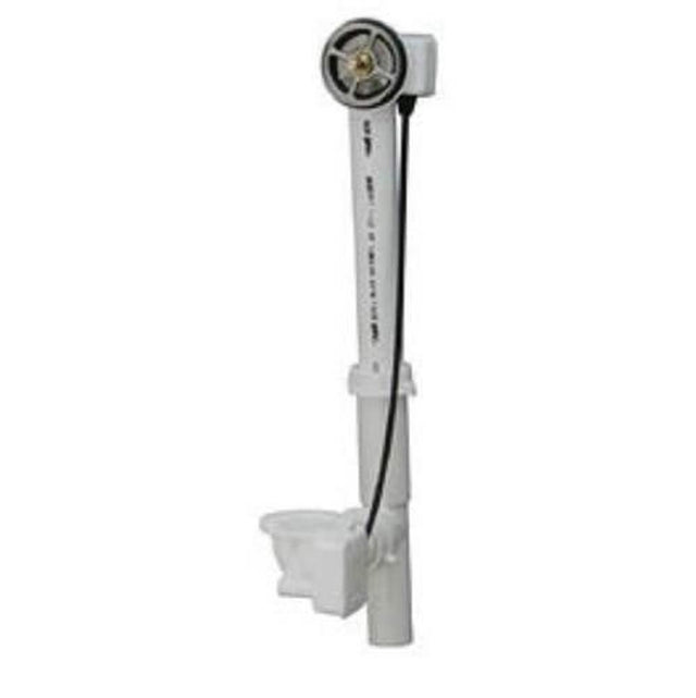 Geberit - Geberit bathtub drain with TurnControl handle actuation, rough-in unit 12-16'' PP