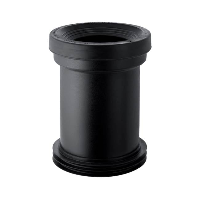Geberit - Geberit straight connector with sleeve and lip seals: d110mm d1=120-125mm black