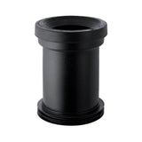 Geberit - Geberit straight connector with sleeve and lip seals: d110mm d1=120-125mm black