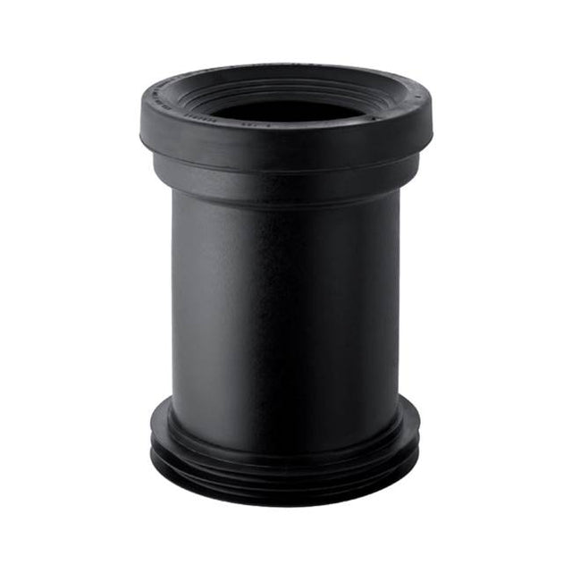 Geberit - Geberit straight connector with sleeve and lip seals: d110mm d1=120-125mm black