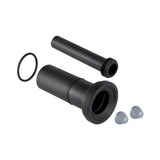 Geberit - Geberit connection set for wall-hung WC, length 26.5 cm: d90mm d1=45mm matt chrome-plated