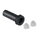 Geberit - Geberit straight connector with sleeve and cover caps: d50mm matt chrome-plated