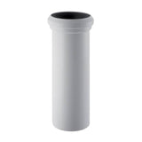 Geberit - Geberit straight connector with sleeve: d110mm white alpine