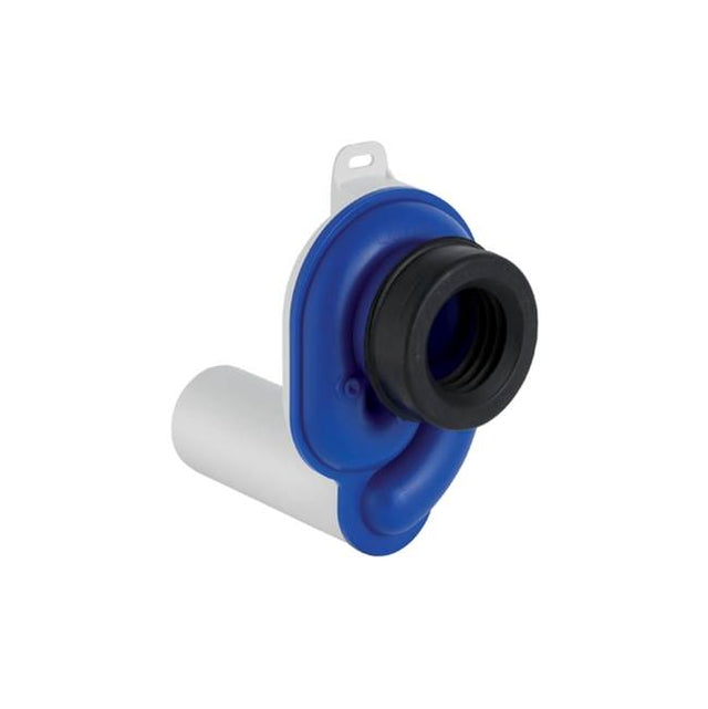 Geberit - Geberit urinal trap, horizontal outlet: d50mm white alpine
