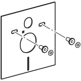 Geberit sound insulation set for wall-hung WC
