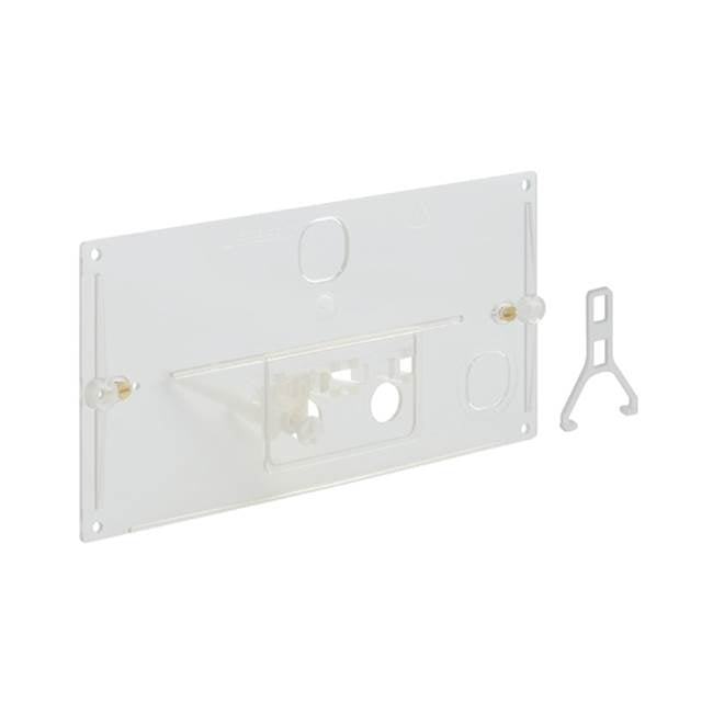 Geberit - Geberit protection plate with brace and lever mechanism