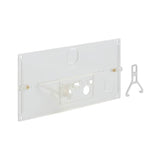 Geberit - Geberit protection plate with brace and lever mechanism